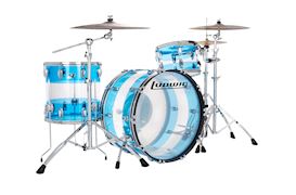 LUDWIG - VISTALITE DRUMSTEL - PRO BEAT - BLUE/CLEAR/BLUE
